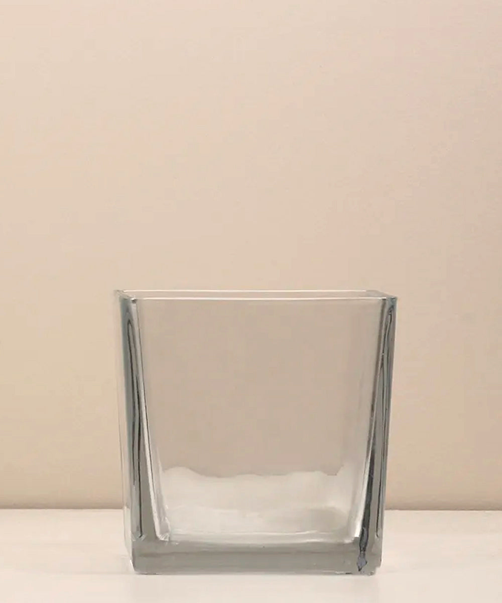 Cube Glass Vase