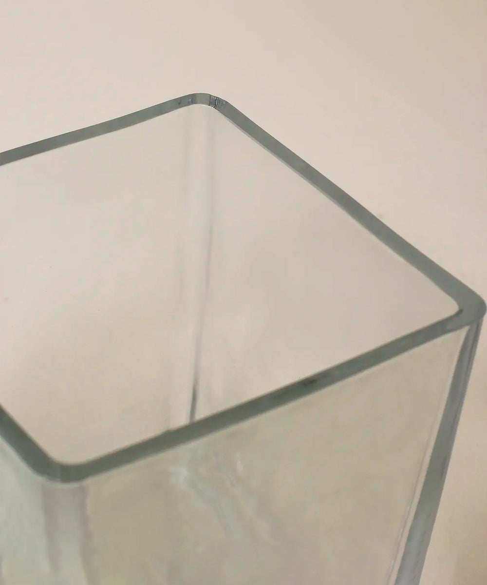 Cube Glass Vase