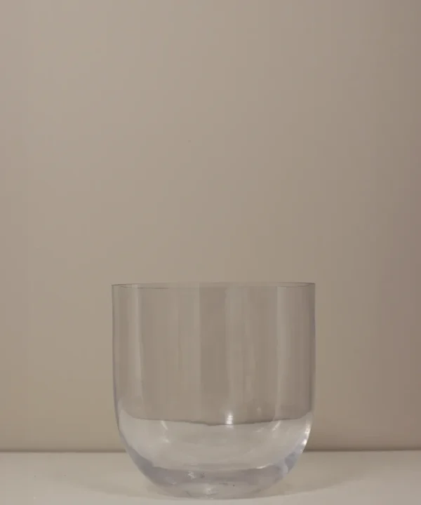 dome glass vase